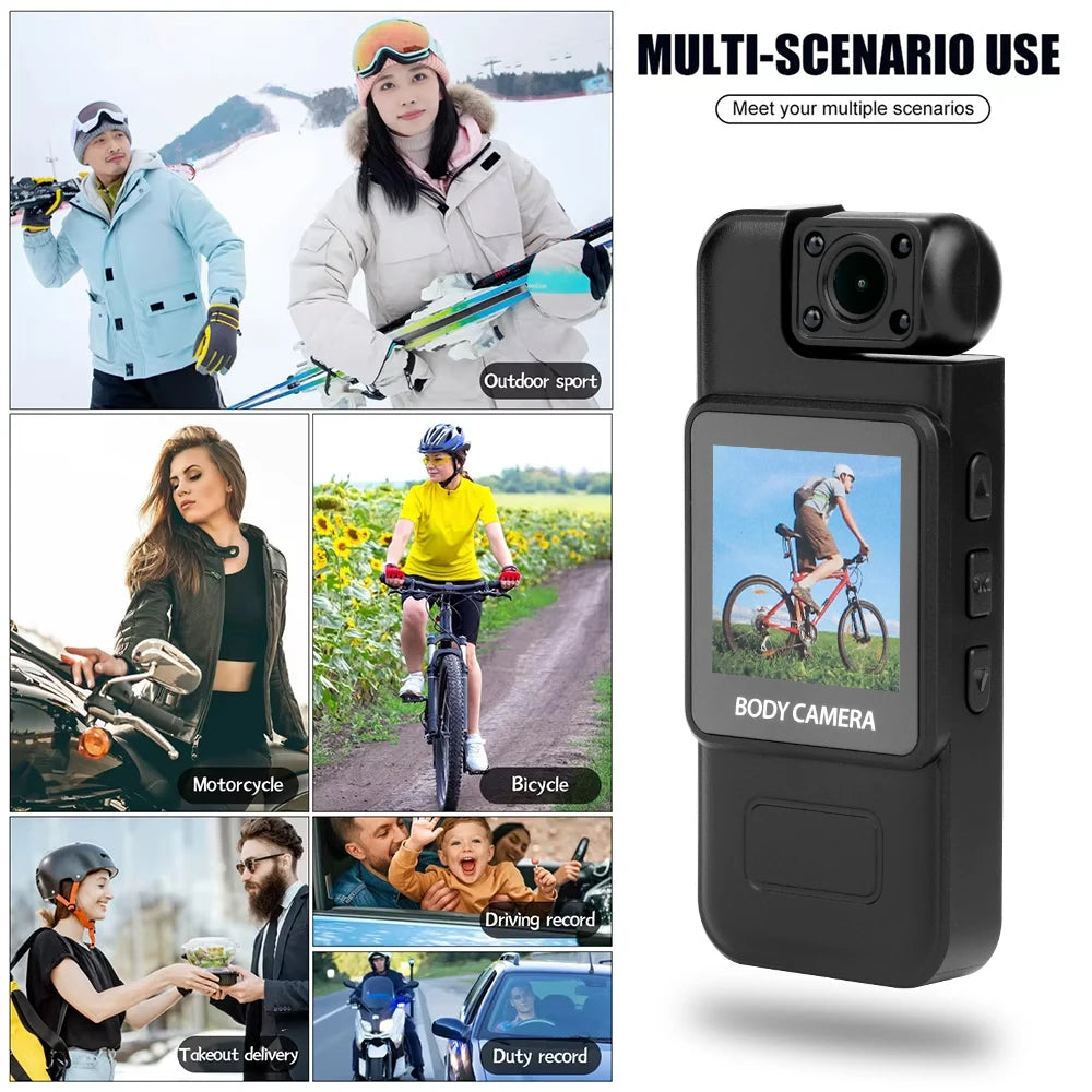 Ultra HD 4K Mini Camera - WiFi Portable Video Recorder with Night Vision