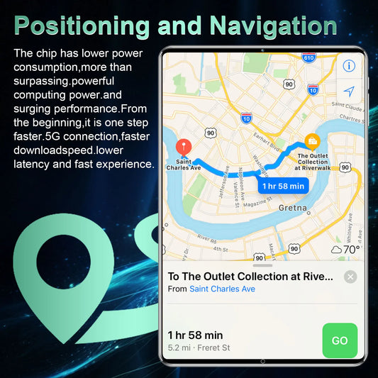 2025 5G Android Tablet - 10.36" Premium Tablet with 16GB RAM & 1TB Storage