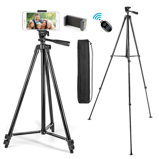 Nagnahz Phone Tripod - 150cm Video Recording Stand with Bluetooth Remote