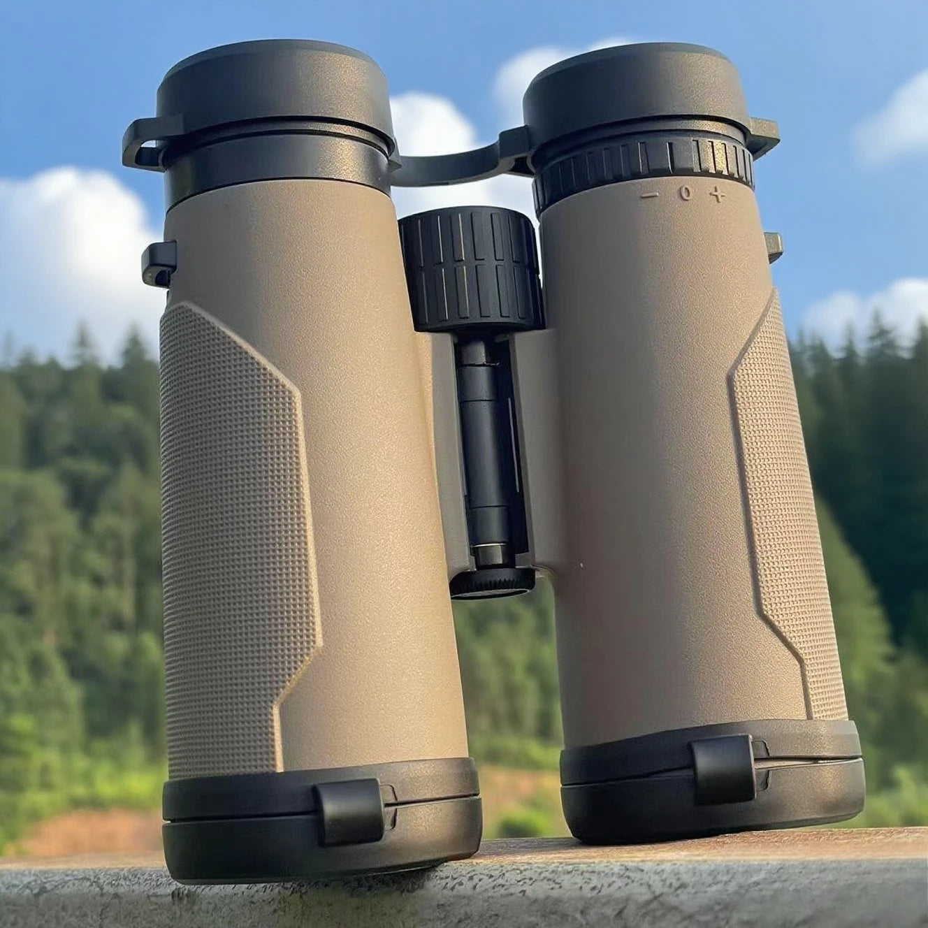 SUNCORE 10x42 Binoculars - Low Light Technology for Birding, Hiking & Adventure Travel