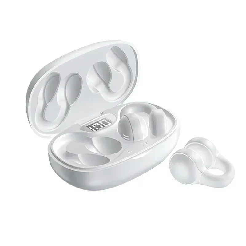 Bone Conduction Wireless Headphones - Waterproof Sports Earbuds with Mic