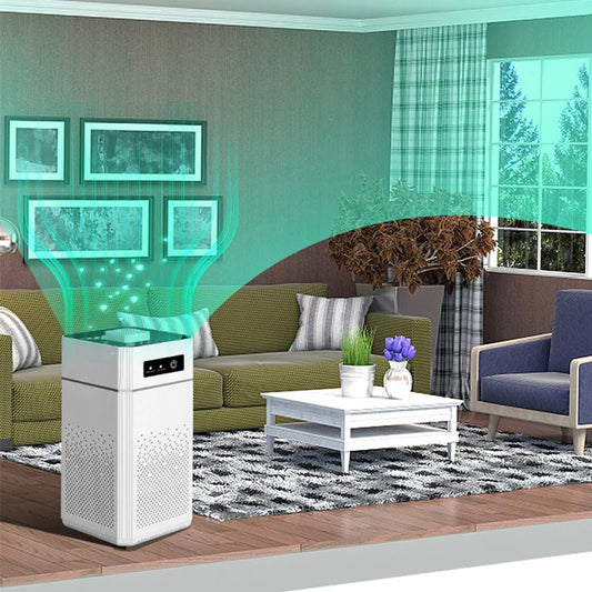 HEPA Air Purifier - Large Room Air Cleaner for Dust, Pet Hair & Odor Removal