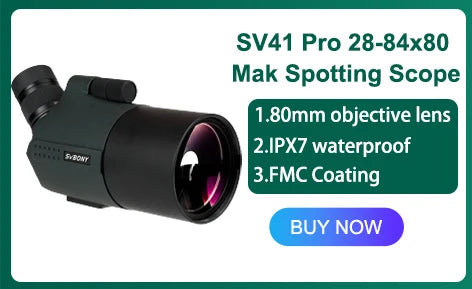 Svbony SV28plus Spotting Scope - Professional Waterproof Telescope with PORRO Prism