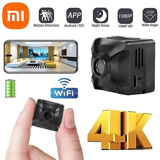 Xiaomi X5 1080P Mini Wireless Camera - WiFi Home Security Camera with Motion Detection