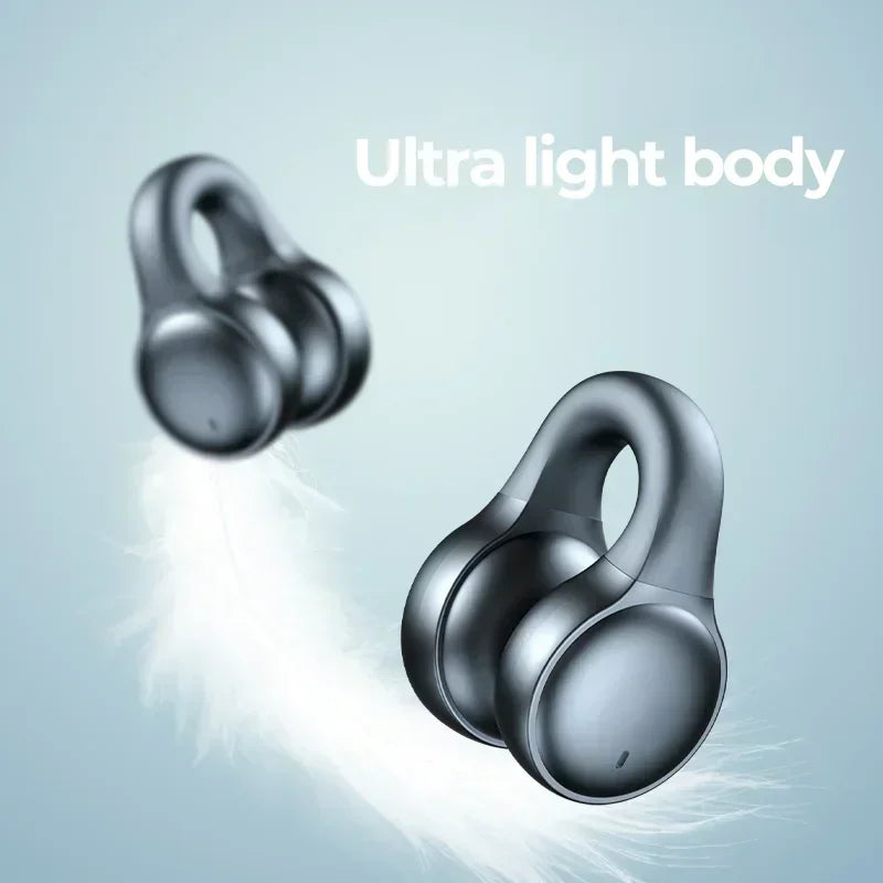Bone Conduction Wireless Headphones - Waterproof Sports Earbuds with Mic