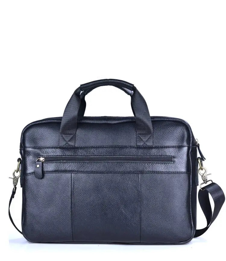 Men's Genuine Leather Business Messenger Bag