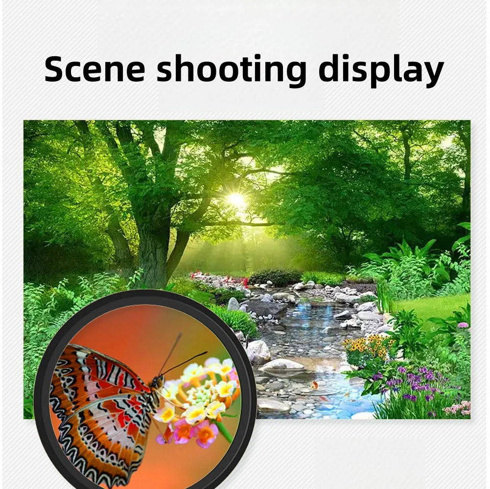 10-300X Zoom HD Telescope - Professional Hunting Monocular with Remote Control