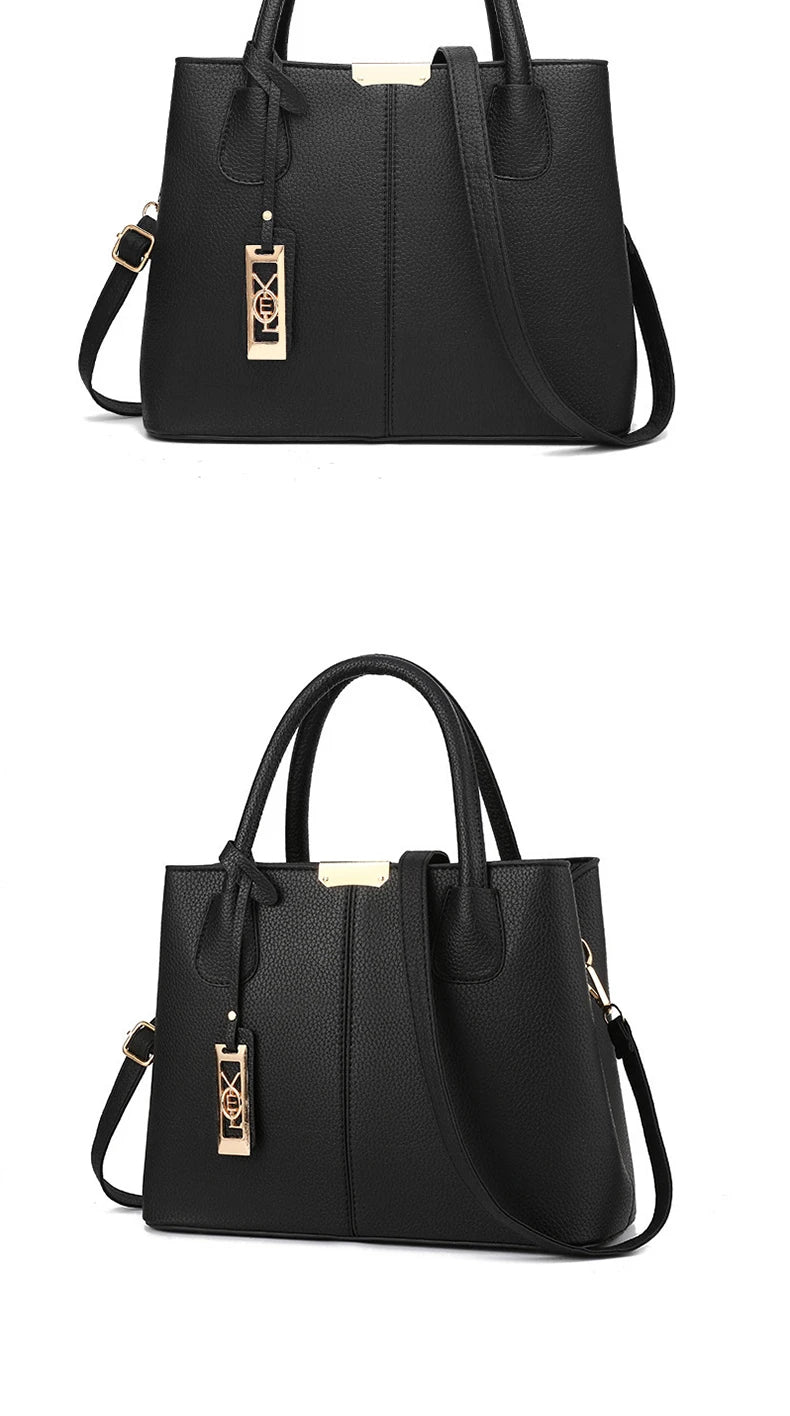 Designer Leather Handbag - Luxury Women's Purse