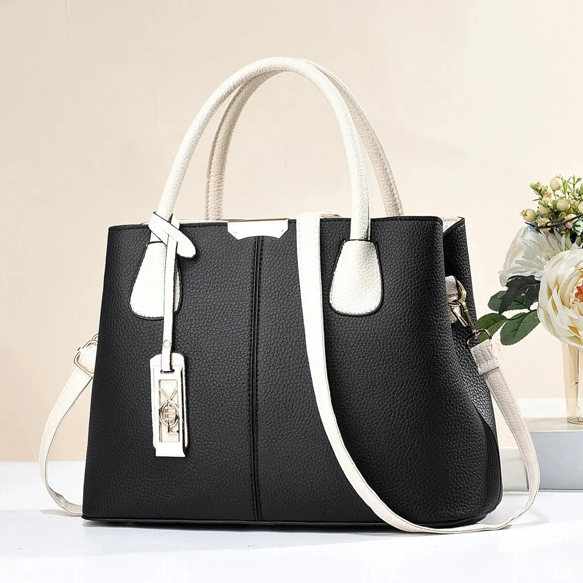 Designer Leather Handbag - Luxury Women's Purse
