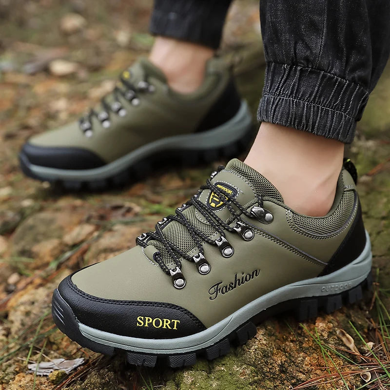Men's Outdoor Hiking Shoes - Non-Slip Mountain Climbing Sports Shoes