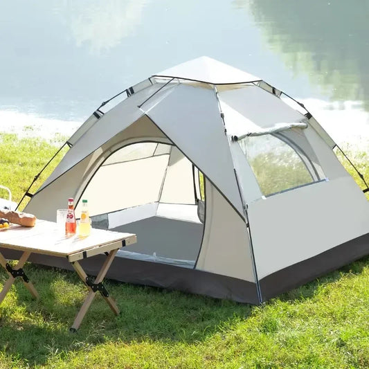 Automatic Camping Tent - Quick Opening 3-4 Person Waterproof Tent